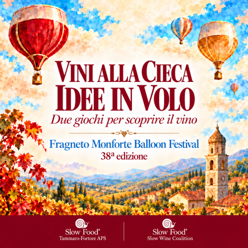 La Slow Wine Coalition al 38° Fragneto Monforte Balloon Festival